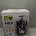 GreenPan Frost Ice Cream Maker & Slushie Machine, Soft Serve, Sorbet, Margaritas, Milkshakes, Frozen Yogurt, No Pre-Freezing, Ready in 15 Mins, 6 Modes, 7 Textures, Self-Cleaning, Family Size, Gray