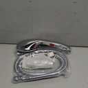 High Pressure Handheld Shower Head,5 Functions Powerful Water Spray Showerheads against Low Pressure Water Flow with Stainless Hose and Adjustable Mount, Chrome