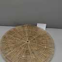 CHI AN HOME Wicker 23 Inch Jute Wall Decor Baskets, Set of 6 Extra Large Woven Jute Wall Plates, 23",21",15",13",12,10", Decorative Baskets for Wall Arts, Wall Hanging for Bedroom, Living Room, Office