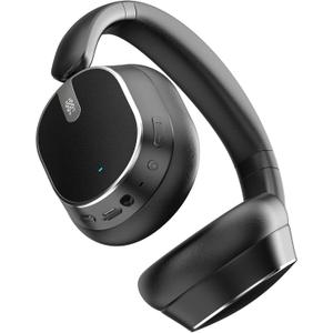 Hybrid ANC Over-Ear Headphones  Bluetooth 6.0, 60H Battery, Hi-Res Audio, Deep Bass, Memory Foam Ear Cups (Black)