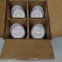 Dr. Brown's Anti-Colic Options+ Narrow Glass Baby Bottle with Level 1 Slow Flow Nipple, BPA-Free, 4 oz/120mL, 4-Pack