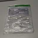 Ravinte Door Stoppers, 12 Pack Spring Door Stops with Rubber Bumper, Satin Nickel Door Stoppers for Bottom of Door