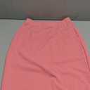 Women Skirt Short Sleeve Pencil Skirt Suits Business Church Suit Sexy Summer Birthday Outfits (Small, Pink)