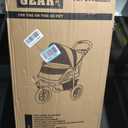 Pet Gear No-Zip NV Pet Stroller for Cats/Dogs, Zipperless Entry, Easy One-Hand Fold, Gel-Filled Tires, Plush Pad + Weather Cover Included, Orchid