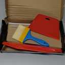 WRAPXPERT Wallpaper Smoothing Tools,Wallpaper Tool Kit with Squeegee Smoother,Seam Roller,Wallpaper Brush for Peel and Stick Hanging,Contact Paper,Vinyl Application,Wall Tile