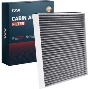 KAX Cabin Air Filter, CF10735 Replacement for SantaFe2019-2020, Telluride2020-2023, Genesis2009-2016, Stinger G70/80 GV70/80/90 Equus, w/Activated Carbon Passenger Compartment Air Filter