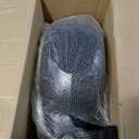 Retractable Garden Hose Reel 100FT x 5/8 in, Wall Mount Water Hose Reel for Outside with Auto Rewind, Tangle-Free Guide, 180 Swivel Bracket, Lock at Any Length, High-Pressure Flow, 10-Pattern Nozzle
