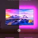 KANTUTOE TV LED Lights, 11.5ft LED Lights for 32-55 Inch TV, RGB TV Backlight Behind with Remote, Music Sync Bluetooth APP Control Strip Lights USB Powered for Bedroom, PC, Gaming Monitor