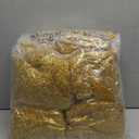 Kinlop 10 Pcs Gold Spandex Stretch Chair Cover, Gold Stretch Chair Slipcovers Fitted Removable Folding Cover Protector for Dining Wedding Home Banquet Party Decor Supplies(Bright Gold)