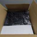 Over The Toilet Storage with Side Rack, 7-Tier Bathroom Organizer with Adjustable Shelf & Drain Basket & 4 Hooks, Freestanding Space Saver for Balcony, Laundry (Vintage Brown)