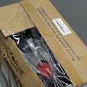 Canister Filter, External Aquarium Filter Ultra-Quiet Water Circulation Cleaning Machine with Media for Fish Tanks and Aquariums (Large, Black)