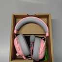 Razer BlackShark V2 X Gaming Headset: 7.1 Surround Sound - 50mm Drivers - Memory Foam Cushions - for PC, PS4, PS5, Switch - 3.5mm Audio Jack - Quartz Pink