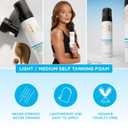 Bondi Sands Self Tanning Foam + Application Mitt | Includes Lightweight Sunless Foam + Reusable Mitt for a Flawless Finish (Single)