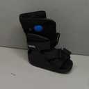 United Ortho USA14115 Short Air Cam Walker Fracture Boot, Medium, Black