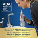 Waterpik Cordless Advanced 2.0 Water Flosser For Teeth, Gums, Braces, Dental Care With Travel Bag and 4 Tips, ADA Accepted, Rechargeable, Portable, and Waterproof, Gray WP-587