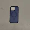 SUPFINE Magnetic for iPhone 16e Case 2025 (Compatible with MagSafe)(Military Grade Drop Protection) Slim Translucent Matte Shockproof with Anti-Fingerprint Phone Case,Navy Blue