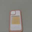 Diaclara Designed for iPhone 15 Case, Full Body Rugged Case with Built-in Touch Sensitive Anti-Scratch Screen Protector, with Camera Lens Protector for iPhone 15 6.1" (Coral Pink)
