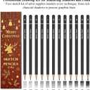 Fuxi Art Supplies for Teens 14-16 Girls, Professional Sketch Book and Pencils Set, Gifts for Sketch Artists with Stocking Stuffers.