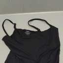 SUUKSESS Women Double Line Square Neck Tank Top Summer Y2K Going Out Basic Cami Shirt (X-Small, 01 Black)