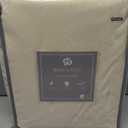 Beige Super Soft Duvet Cover Queen Size, 3 Pcs Prewashed Microfiber Cotton-Like Bedding Set Comforter Cover with Button Closure, Includes 1 Breathable Duvet cover 90x90 " & 2 Pillowcases, No Comforter