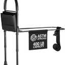 Medical King Bed Rails for Elderly Adults Safety Bed Assist Rails for Seniors with Adjustable Heights ASTM Approved Easy to get in or Out of Bed with Floor Support
