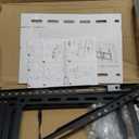 Mounting Dream TV Mount Fixed for Most 42-84 Inch Flat Screen TVs, UL Listed TV Wall Mount Bracket up to VESA 600 x 400mm and 132 lbs - Fits 16"/18"/24" Studs - Low Profile and Space Saving MD2163-K