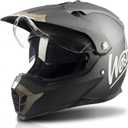 Westt Dual Sport Motorcycle Helmet Off-Road Helmets for Adults, Dual Visor Motorcycle Helmet - Full Face ATV UTV Helmet Dirt Bike Motocross Helmets DOT Approved,  L(59-60cm)