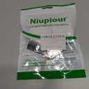 Niupiour Stainless Steel Finger Guards, 4 Packs of Finger Protectors when Cutting, Slicing, Dicing, Chopping Vegatables, Kitchen Tool Knife Shields Guards Avoid Hurting