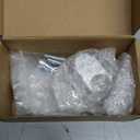 WSays 7/8" Handlebar Risers 30mm Height Mount Clamp Kit Silver Compatible with Kawasaki KLR650 Fit Honda Fit Yamaha Fit Suzuki Fit ATV Dirt Bike Motorcycle