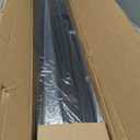 40" H x 48" W Black Upgrade Horizontal Deck Railing Kit | Heavy Duty Wrought Iron Outdoor Guard Fence Handrail | Flat Hand Rails for Porch, Balcony, Patio, Deck