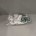 AVOIN colorlife Snowman Reindeer Snowflake Christmas Tree Skirt 36 Inch, Winter Holiday Tree Mat Decoration (Gray)