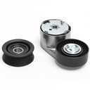 39282 Drive Belt Tensioner + one idler Pulley ‎38082, for Dodge Avenger Challenger Charger Durango Grand Caravan, for Chrysler 200 300 Town & Country, for Ram 1500 ProMaster, for Grand Cherokee, V6 3.6L