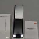 Vanexiss UV Camera for Sunscreen Test UV Mirror Sunscreen Camera, 4 Inch Vanity Mirror Rechargeable Compact Travel Makeup Mirror Handheld Double-Sided Pocket Mirror for Skin Protection(White)