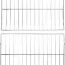 DG75-01001C Range Oven Rack for Samsung Range/Stove/Oven, Oven/Microwave Combo Parts - Samsung Stainless Steel Oven Rack Replaces NX60A6511SS NE63A6511SS DG75-01001A (Pack of 2)