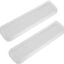 Utensil Holder for Lunch Box, 2 Pcs Clear Utensil Case Portable Flatware Box Simple Travel Tableware Storage Case Chopstick Cases for Cutlery Kit
