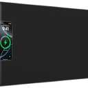 2-in-1 Mouse Pad with Wireless Charging, Gaming Mouse Pad, 31.5"x11.8" Large Desk Mat for Laptop/Keyboard, Waterproof Smooth Surface, Non-Slip Base, No Adapter