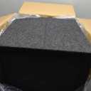 Atrend Bbox Car Pro Audio Speaker Enclosures 10” Single Vented Subwoofer/Speaker Enclosure High Grade MDF – Nickel Finish Speaker Terminals 18 Gauge Audio Cables - Improves Audio Quality, Sound & Bass