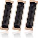 3Pcs Full Far Infrared Carbon Fiber Glass Red Light Heater Tube, Infrared Sauna Heater Tube Sauna Accessories, 110V Heater, Infrared Suana Heating Tube for Wooden Indoor/Outdoor Sauna (110V)