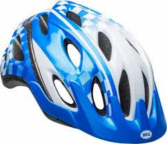 Bell® Child Bicycle Helmet - Cadence Blue/White Checkers