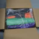 BainGesk 4 Pack Halloween Buckets, LED Light Up Trick or Treat Bags, Reusable Pumpkin Candy Bucket for Halloween Party, Goodie Bags for Party Favor Supplies