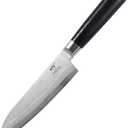 Damascus Santoku Knife 7 Inch, Professional Kitchen Knife Forged with VG10 Super Steel 67 Layer Damascus, Non-slip Wood Ergonomic Handle, Razor Sharp Lightweight Multipurpose Full Tang