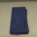 MIULEE Pack of 2 Decorative Outdoor Waterproof Pillow Covers Square Garden Cushion Sham Throw Pillowcase Shell for Spring Patio Tent Couch 22x22 Inch Navy Blue