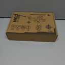 YoPoll WaRiot Automatic Electric Squirt Gun for Adults Kids, Automatic Squirt Gun with 26FT Range, Super Blaster Soaker High Capacity Pistol for Beach Swimming Toy LED Electric Water Gun (1BK) (Black)