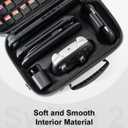 [Upgraded Compact]Carrying Case for Nintendo Switch 2 All in One Case with Dock, Hard Shell Portable Travel Carry Bag for Switch 2, Pro Controller, 18 Game Cards and Other Accessories (Grey)