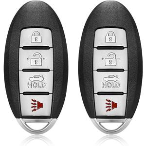2 Keylessbest Replacement for 2012 2013 2014 2015 Nissan Altima Versa Murano Infiniti EX35 G35 FX37 FX35 QX70 Key Fob Remote Control KR55WK48903 4 Buttons 315MHz
