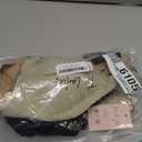 DEANGELMON 4 Pieces V Neck Bralettes Padded Seamless Adjustable Straps Bra Everyday Basic Sleeping Bras (4P5, M)