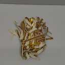 Set of 24 Khaki Brown Velvet Bows Ornaments for Christmas Tree, Vintage Velvet Christmas Bows Tree Decorations, Indoor Home Decor for Wreath Mantle Gift Wrap Holiday Decor, 3/8'' W, 5 * 7 inch