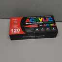 Amamao 120 Colors Acrylic Paint Markers, Soft Brush Tip Pens and Markers, Acrylic Paint Pens for Wood, Stone, Canvas, Glass, Fabric, Egg, Rock Painting and DIY Crafts Art Supplies