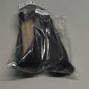 Obtaom Round Toe Women Flat Shoes Slip on Girls Dress Black Ballet Flats (8)