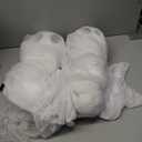 JOYIN 2 Pack 50'' Halloween Decorations Outdoor Light Up Ghost, Standing Ghost Halloween Decor with Warm String Light for Yard Porch Lawn Garden Party Supplies Haunted House